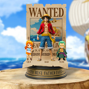 Wanted Dad Day Acrylic Plaque Personalized Gifts For Dad 03QHDT070525 - Shaped Plaques - GoDuckee
