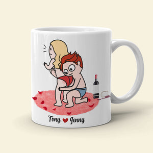 Funny Couple, Congrats On Being My Favorite Cardio Workout, Personalized Coffee Mug, Couple Gift, Gifts For Him, Gifts For Her - Coffee Mug - GoDuckee