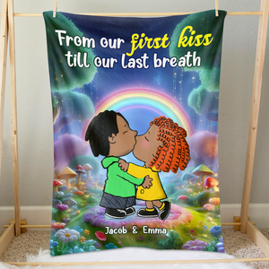 Personalized Gifts For Couple Blanket 06topu030125hg - Blanket - GoDuckee