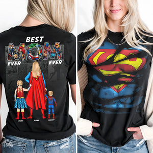 Personalized Gifts For Mom Shirt Best Mom Ever - Shirts - GoDuckee