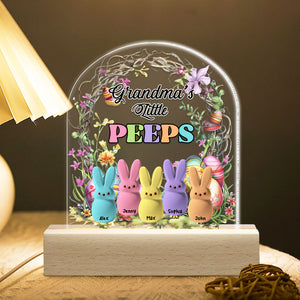 Personalized Gifts For Grandma Easter Day LED Light Bunny Peeps 01OHMH050325 - Led Night Light - GoDuckee