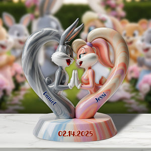 Together In Love Acrylic Plaque - Personalized Anniversary Gifts For Couple 06OHLU200625 - Shaped Plaques - GoDuckee