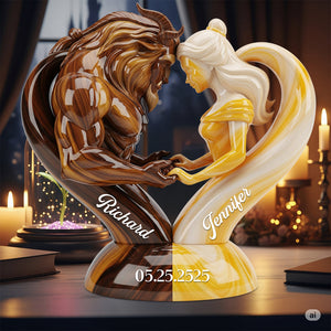 Timeless Tale - Acrylic Plaque Personalized Gifts For Couple 03OHDT200625 - Shaped Plaques - GoDuckee