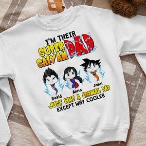 Just Like A Normal Dad Except Way Cooler, Personalized Shirt, Gift For Dad, Father's Day Gifts - Shirts - GoDuckee