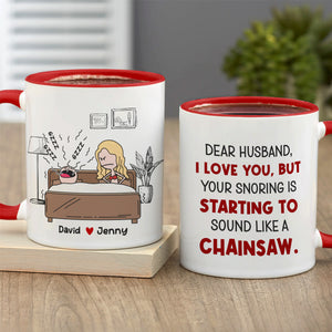 Dear Husband I Love You - Personalized Coffee Mug - Gift For Funny Couple - Coffee Mug - GoDuckee