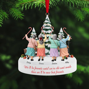 Personalized Gifts For Christmas, Old Friend Acrylic Ornament 02nata181025 - Ornament - GoDuckee