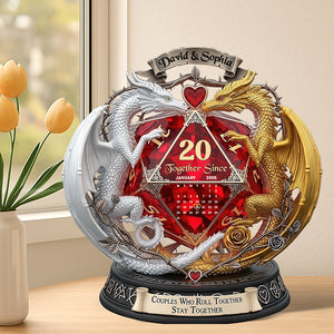 Fantasy Role-playing Game Fan Acrylic Plaque - Personalized Gifts For Couple 04TGQN100725-Homacus