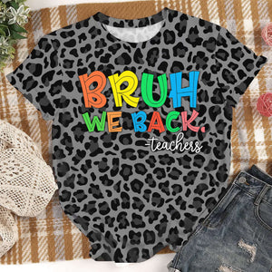 Personalized Gifts For Teachers Shirt, Happy First Day Of School 03NAPU160724 - AOP Products - GoDuckee