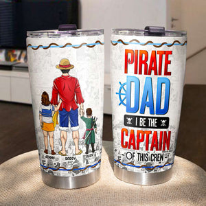 Personalized Gifts For DadTumbler Pirate Dad 02HUMH130325PA - Tumbler Cup - GoDuckee
