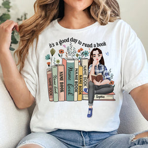Personalized Gifts For Book Lovers Shirt 03xqtn030125pa It's A Good Day To Read A Book - Shirts - GoDuckee