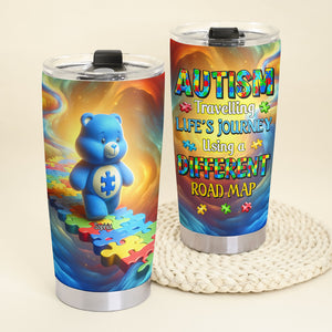 Personalized Gifts For Kid Tumbler, Autistic Bear 04tgqn250225 - Tumbler Cup - GoDuckee