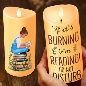 Personalized Gift For Book Lovers LED Candle 01TGDT041224HG - Led Candle - GoDuckee