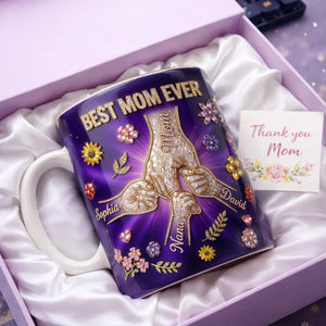 Pinky Promise Mom Coffee Mug - Personalized Gift For Mom 02NALU050326 - Coffee Mug - GoDuckee