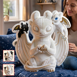 Cute Fantasy Creatures Pillow – Personalized Gifts For Mom 02tgmg130326 - Pillow - GoDuckee