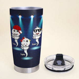 Best Funny Thanks For Your Contribution Sperm Personalized Tumbler Cup, Gift For Father's Day - Tumbler Cup - GoDuckee