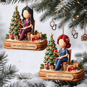 Nurse On Duty Acrylic Ornament - Personalized Christmas Gift For Nurses 02PGTA151026 - Ornament - GoDuckee