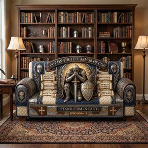 Armor Of God Quilted Sofa Cover - Personalized Gifts For Christian 02tytn220626