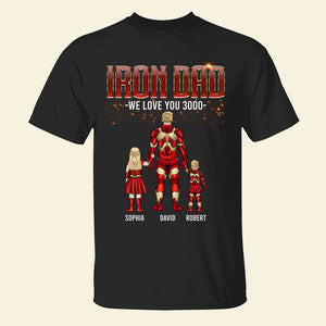 Personalized Dad Shirt We Love You, Gift For Dad T-shirt-02ACQN310323TM - Shirts - GoDuckee