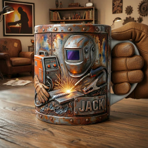 Proud Welder Coffee Mug - Personalized Gifts For Welders 08TGLU271125 - Coffee Mug - GoDuckee