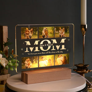 Custom Photo Gifts for Mom LED Light We Love You - Led Lights - GoDuckee