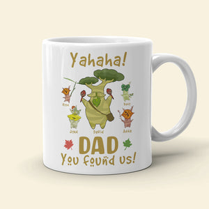 Legend Of Dad 02NAQN010623 Personalized Family Tumbler White Mug - Coffee Mug - GoDuckee