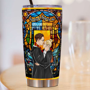 You Put A Spell On Me, Personalized Tumbler, Magic Couple Gifts - Tumbler Cup - GoDuckee