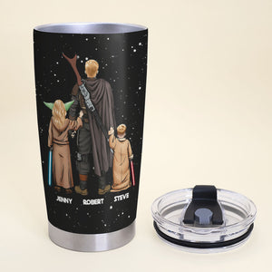 No 1 Dad Personalized Tumbler Cup, Gift For Father's Day-3OHPO030523 - Tumbler Cup - GoDuckee