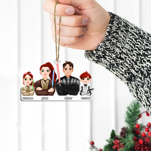 Personalized Gifts For Couple Christmas Ornament 011QHHU291124HG - Ornament - GoDuckee