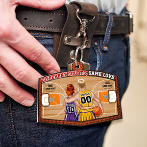 Personalized Gifts For Basketball Couple Lover Keychain 01DTDT270225TM - Keychains - GoDuckee