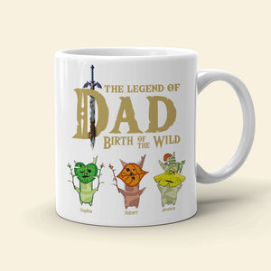 Legend Of Dad 07NAQN310523 Personalized Family Gaming Mug - Coffee Mug - GoDuckee