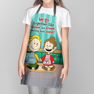 Personalized Gifts For Couple Aprons 01ohpu211224 - Aprons - GoDuckee