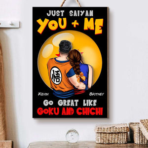 Personalized Gifts For Couple Wood Sign You And Me 04HTDT220224HH - Wood Signs - GoDuckee