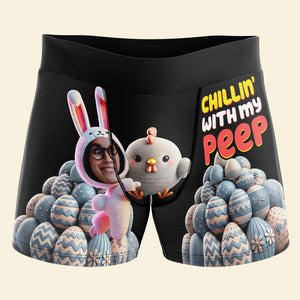 Custom Photo Gifts For Him Men's Boxer - Easter Edition 03TGQN210125 - Boxer Briefs - GoDuckee