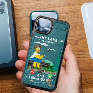 Personalized Gifts For Fishing Lovers Leather Flip Wallet Phone Case 02tgqn270225 - Phone Case - GoDuckee