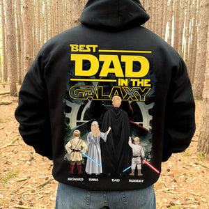 Personalized Gifts For Dad Shirt Best Dad In The Galaxy 04XQDT040425DAHHHG - Shirts - GoDuckee