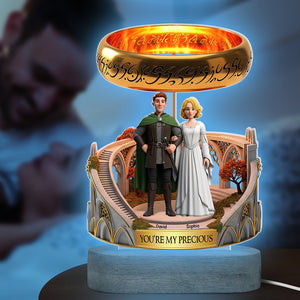 Adventure Couple LED Light - Personalized Gifts For Couple 03naqn260625 - Led Night Light - GoDuckee