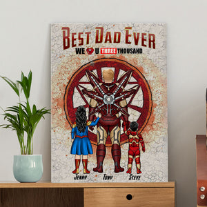 Best Dad Ever-03qhpo250523tm Personalized Canvas Print - Poster & Canvas - GoDuckee