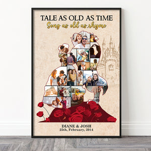 True Love Couple Personalized Couple Canvas Print - Poster & Canvas - GoDuckee