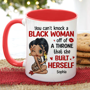 Black Blessed And Beautiful Personalized Coffee Mug 03HTTN270723HH-02 - Coffee Mug - GoDuckee