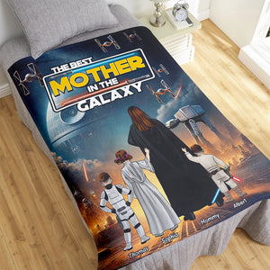 Dad Galaxy Blanket - Personalized Gifts For Dad 042xqqn250425hhhg - Blanket - GoDuckee
