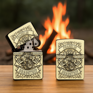 Drag Racing Engine Lighter - Personalized Gift For Hot Rod Lovers 05OHLU070825 - Lighter - GoDuckee