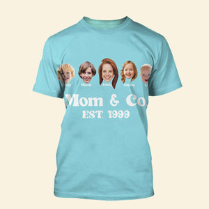 Custom Photo Gifts For Mom 3D Shirt Mom & Co 03KAMH050224 - 3D Shirts - GoDuckee