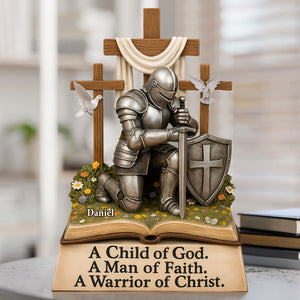 A Child Of God Acrylic Plaque - Personalized Gifts For Jesus Lover 02HULU130525 - Shaped Plaques - GoDuckee