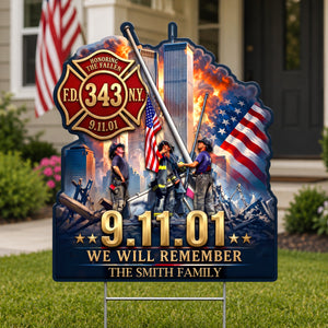 A Pray For Fallen Firefighters Yard Sign - Personalized Gifts For Memorial 03hudh050826