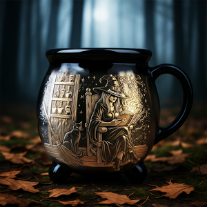 Mystic Witch Cauldron Cauldron Mug - Personalized Gift For Witch Lovers 05TOLU200825 - Cauldron Mug - GoDuckee