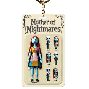 Personalized Gifts For Mom Keychain 02ohqn090425 Mother Of Nightmares - Keychains - GoDuckee