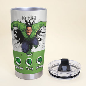 Father's Day Gift, 02DNPO220523 Personalized Photo Daddy Tumbler - Tumbler Cup - GoDuckee
