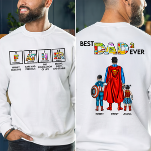 Personalized Gifts For Dad 01topu250325pa Best Dad Ever - Shirts - GoDuckee