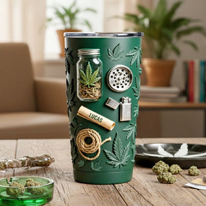 Stoner 20oz Tumbler - Personalized Gifts For Stoners 06totn301225 - Tumbler Cup - GoDuckee