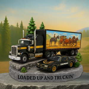 Classic Trucker Movie Acrylic Plaque- Personalized Gift For Trucker 04QHPU210525 - Shaped Plaques - GoDuckee